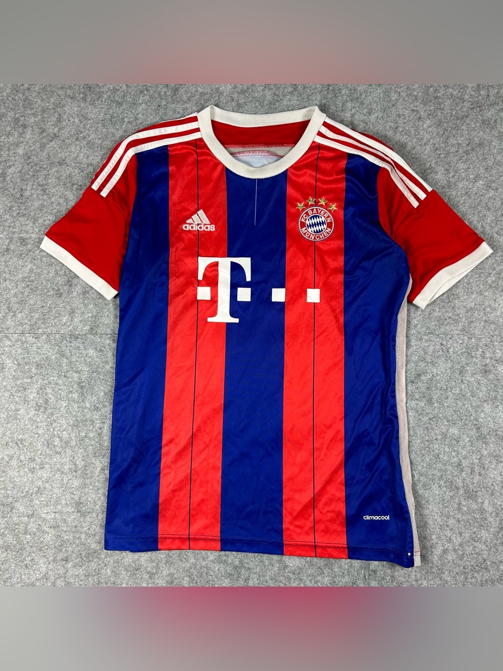 Vintage Adidas Bayern Munich 2014/2015 Lawandowski Jersey Shirt Size Medium
